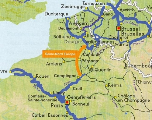 Le canal Seine-Nord Europe : un projet en difficulté